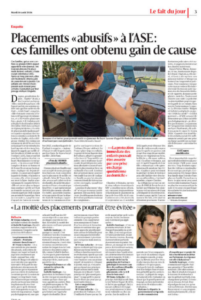 les placements abusifs dans les journaux