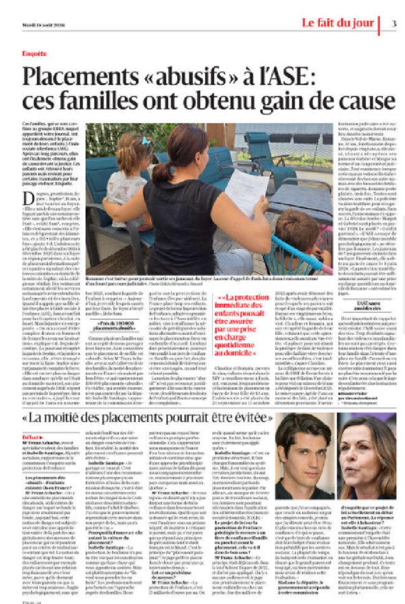 les placements abusifs dans les journaux