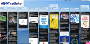 Padlet de ressources sur la protection de l’enfance référencant l’association UPNE