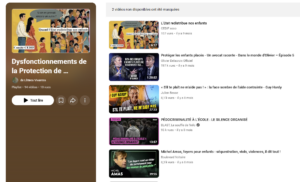 Aide Sociale à l'enfance, ressources video